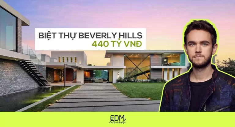Zedd bán biệt thự ở Beverly Hills với giá 18,4 triệu USD