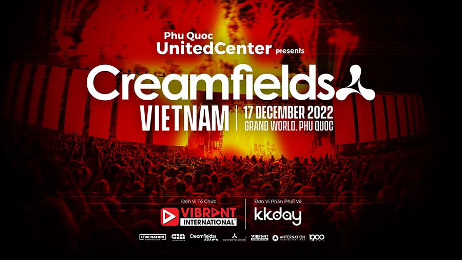 Creamfields Vietnam được tổ chức tại Phú Quốc